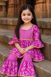 Kurti Sharara Set-S2429