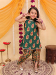 Peplum Dhoti Set-S1187