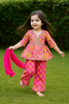 KURTI PANT AND DUPATTA SET-S209
