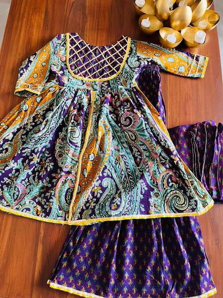 KURTI SHARARA AND DUPATTA SET