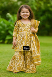 Kurti Sharara And Dupatta Set 🌼-S740