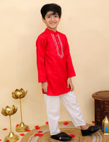 Kurta Pajama Set glace cotton-S2087
