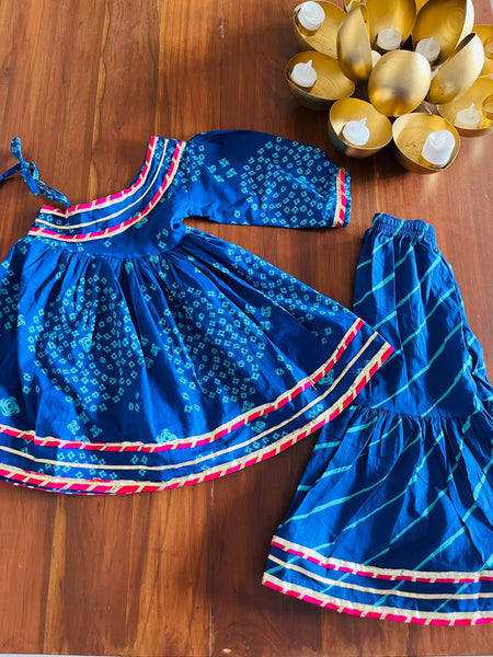 Kurti Sharara Set-S2383