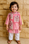 BOY KURTA PAJAMA AND JACKET SET-S1961