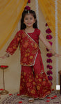 Shrug Choli And Sharara Set