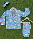 Night Suit with eye mask-S254