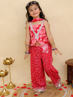 Plazzo Top with Dupatta-S254