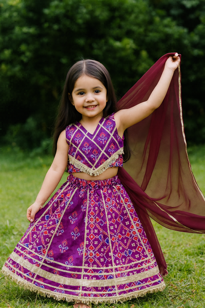 Lehanga Choli And Dupatta Set-S1081