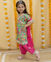 Nyra cut with afgani pant and dupatta set -S344