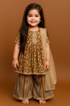 Kurti sharara and dupatta Set-S82