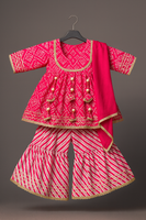 Kurti Sharara And Dupatta Set-S969