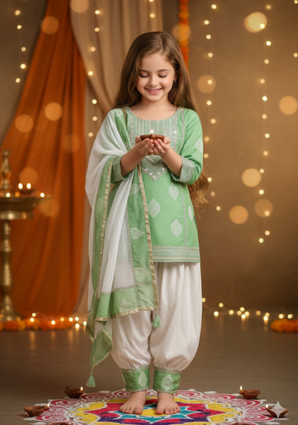 Kurti Dhoti And Patiala Set-S900