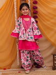 Jacket style top with afgani-S1257