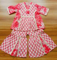 STYLISH KURTI AND SHARARA SET-S2332