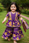 KURTI SHARARA AND DUPATTA SET-S1179
