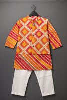 KURTA PAJAMA AND JACKET SET-S863