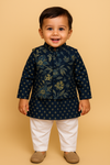 KURTA PAJAMA AND JACKET SET-S294