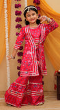 Shrug Choli And Sharara Set-S818