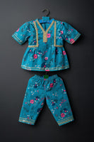 Cotton co-ord set 🔵-S612