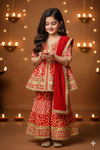 Kurti Sharara And Dupatta Set-S162