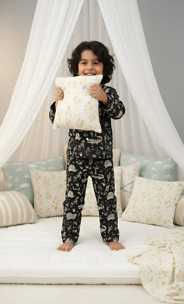 Unisex Cotton Night Suit-S738