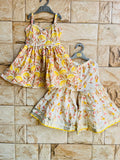 KURTI AND SHARARA SET-S2374