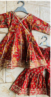 Kurti Sharara Set-S190