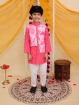 KURTA PAJAMA AND ATTACHED JACKET SET-S1522