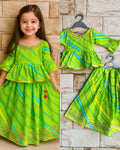 Cotton lehanga choli set 💚-S426