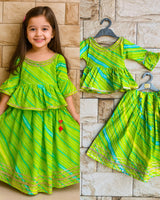 Cotton lehanga choli set 💚-S426