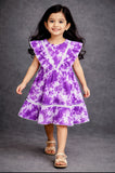 COTTON FROCK TIE AND DYE-S86