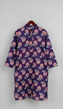 Katha kurta and cotton pajama set-S1068