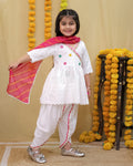 Holi Special Kurta dhoti and dupatta set