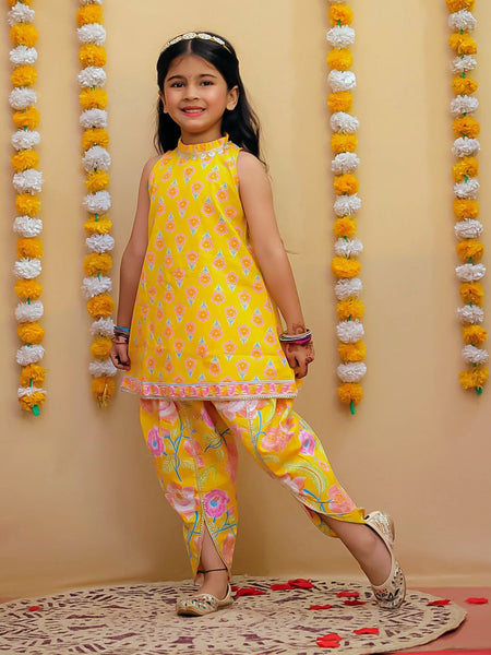 Peplum Dhoti Set-S1901