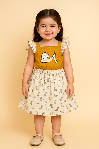 Top and Skirt Set-S143