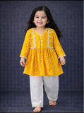 Nyra Cut Cotton kurti and pant Set-S2229
