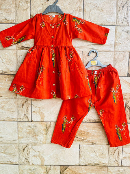Co-ord Set Red