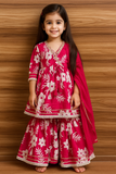 KURTI SHARARA WITH DUPATTA SET-S1140