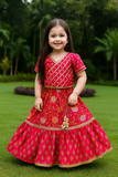 Cotton lehanga choli set 🩷-S1166