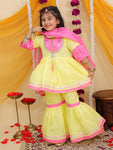 KURTI SHARARA AND DUPATTA SET-S185
