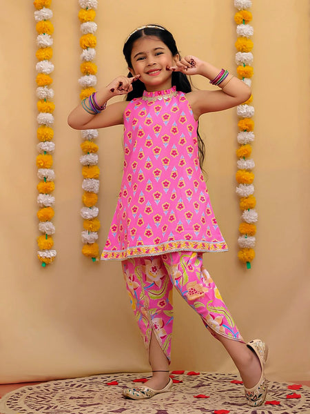 Peplum Dhoti Set-S1903