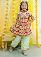 NYRA CUT KURTI PATIALA AND DUPATTA SET-S160