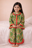 GIRL FRILL NIGHT SUIT💚-S1342