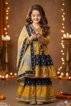 Heavy Cotton Kurti Sharara And Dupatta Set-S12000
