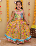 Heavy Cotton Lehanga Choli And Dupatta Set