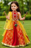Navratri LEHANGA CHOLI AND DUPATTA SET-S5100