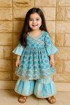 Kurti Sharara Set-S2257