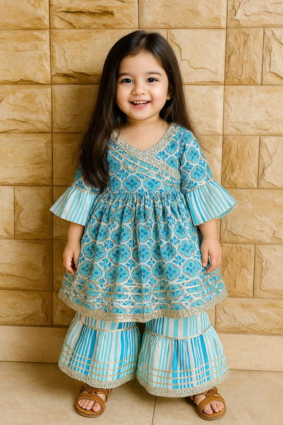 Kurti Sharara Set-S2257