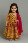 Lehanga choli dupatta set pure cottom-S2073