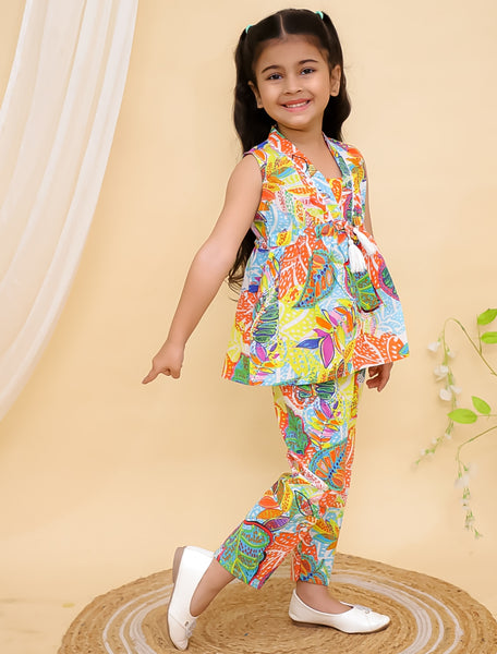 Sleeveless Co-ord set-S1380